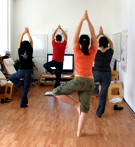 office yoga