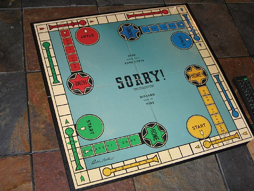 sorry board game