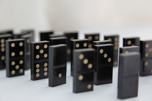 domino fall seven times, stand up eight