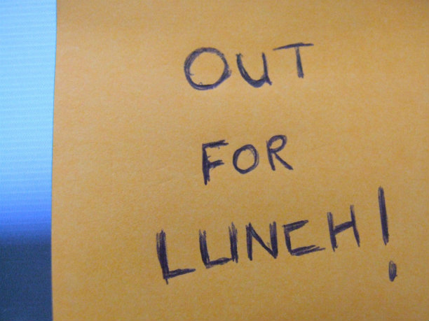 out%20for%20lunch out for lunch break