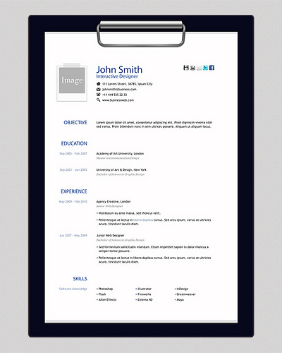 resume post