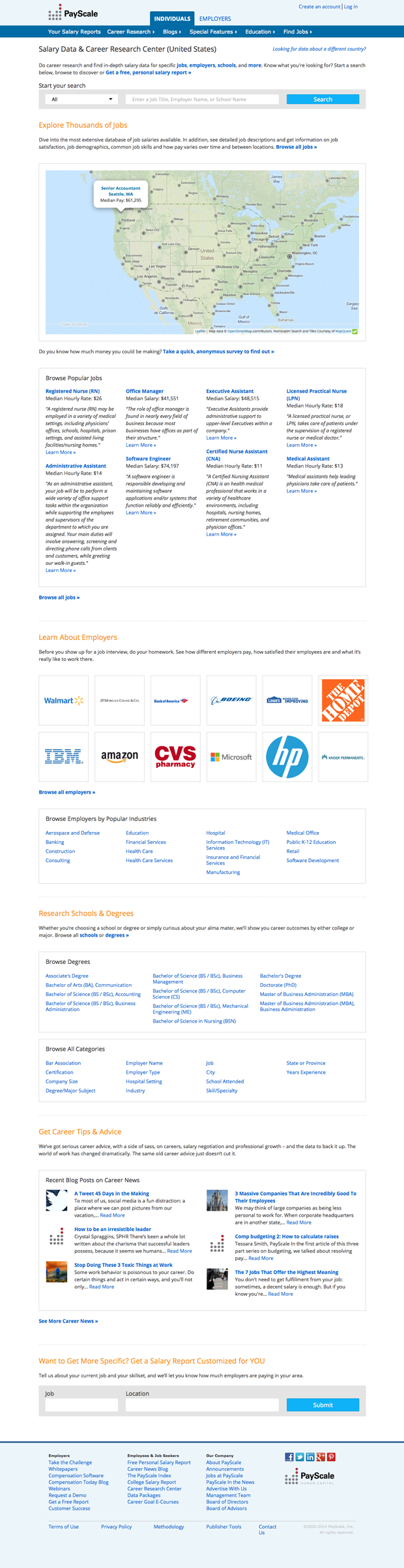 Research Center Landing Page Screenshot Research Center Landing Page Screenshot