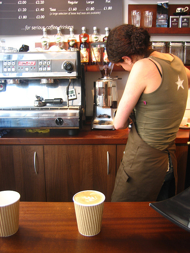 teenwaiter barista
