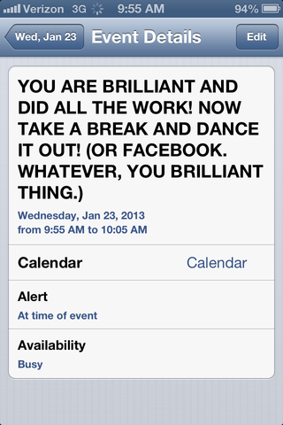 Productivity alert Productivity alert
