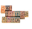 get things done