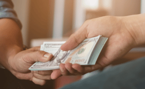 Exchanging bribe money