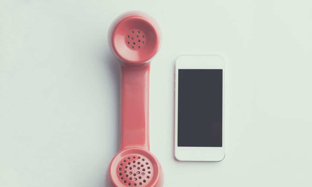 Old and new phone