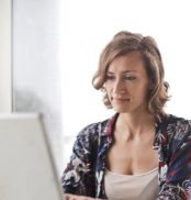 Woman working