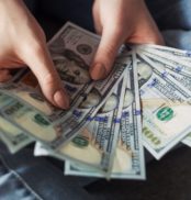 dollar bill notes shown as type of compensation