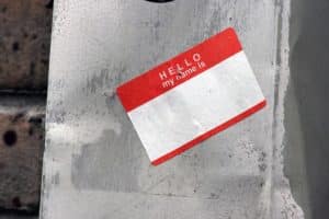 Name Tag
