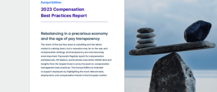 Europe Edition: Compensation Best Practices Report