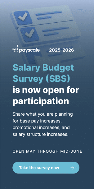 Payscale 2025-2026 Salary Budget Survey